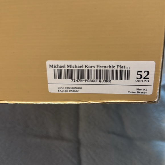 Women’s Michael Kors Frenchie platform boot - Picture 4 of 5